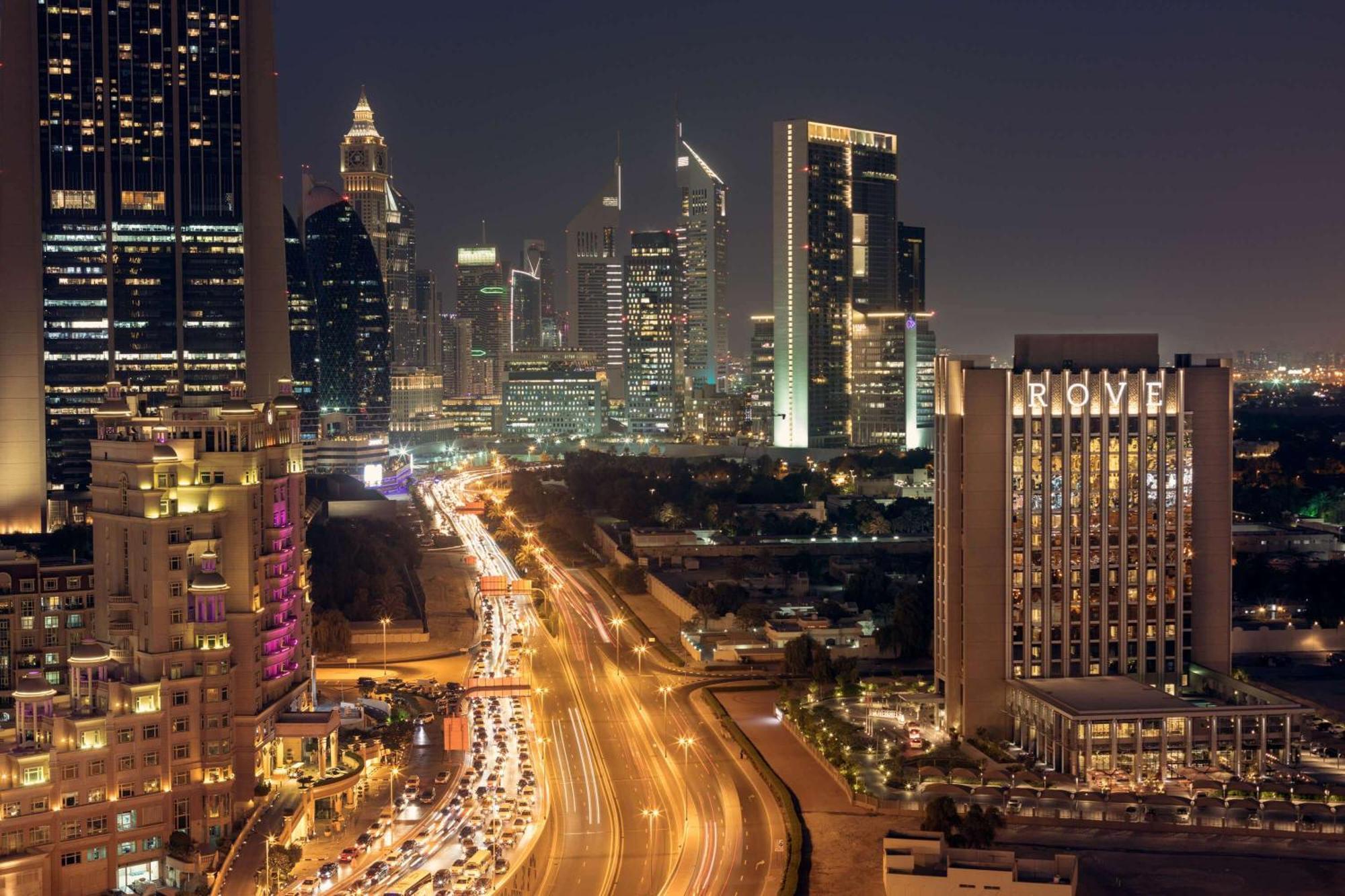 Hotel Rove Downtown Dubai Esterno foto